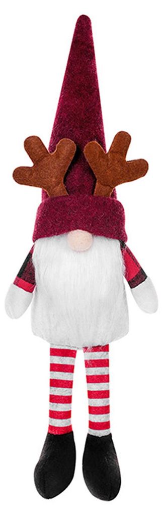 Anhänger „Gesichtslose Puppe“ mit langem Bart, bezaubernder, einfach aufzuhängender alter Mann als Weihnachtsdekoration C