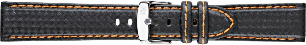 Cinturino impermeabile Biking 3586977.886 Colore fibbia: argento, Lunghezza cinturino: misura standard, Larghezza cinturino: 22 mm