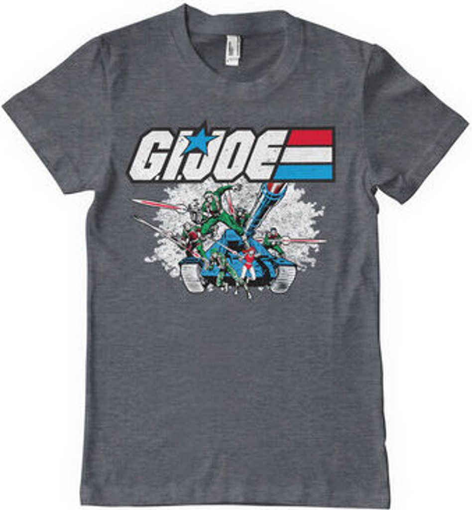 G.I. Joe Tank Action T-Shirt - Large - DarkHeather Produktbild 