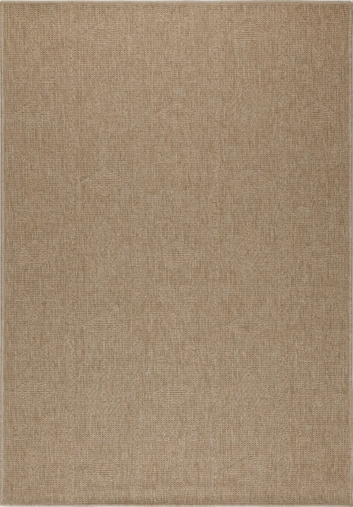 Tapis de Passage 80x250cm Dhaka Baita Beige pour Couloir et Salon Moderne