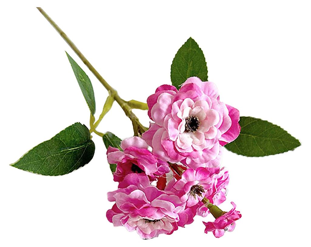 Künstliche Rosen, 6 künstliche Seidenrosen, realistische Blüten, ideal für Zuhause, Hochzeiten, Partys, als Tischdekoration.