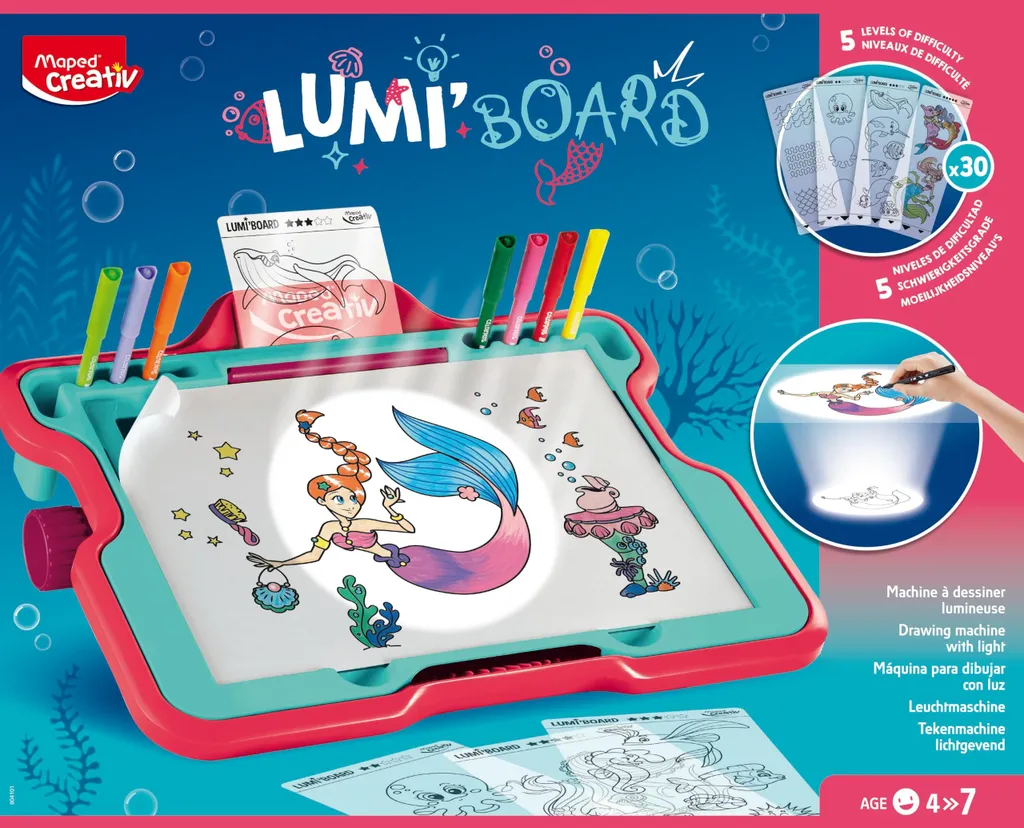 Apprendre à Dessiner sans Difficulté avec la Table LED Lumi Board