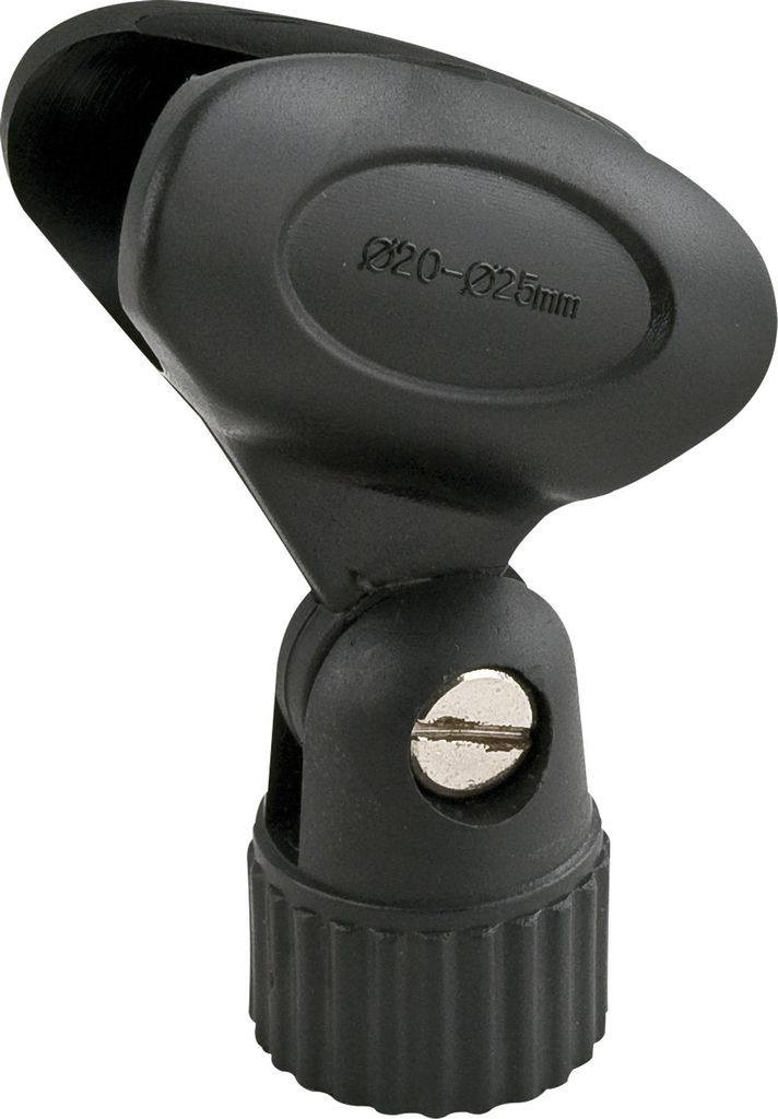 Showgear Microphone Holder 20 - 25 mm 5/8-Gewinde, ø 22 mm, flexibel