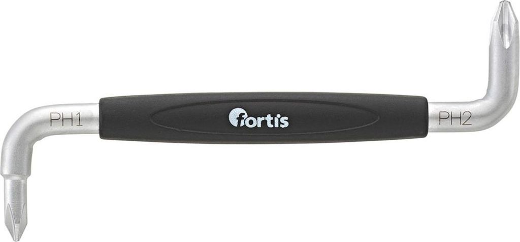 Winkelschraubendreher PH1+PH2x100mm FORTIS