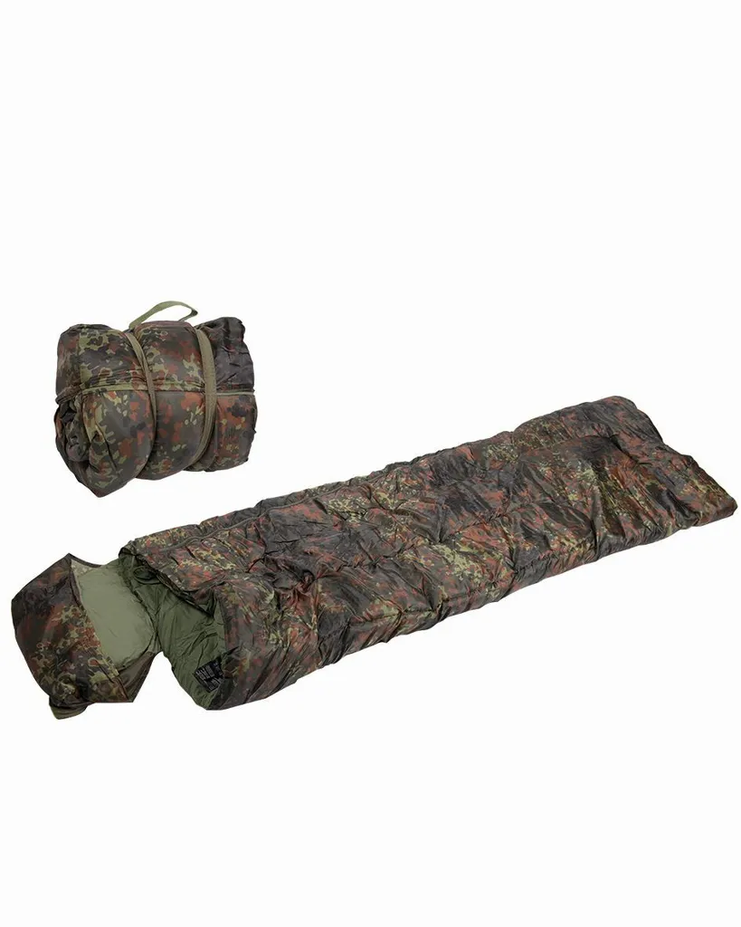 Sac de couchage Pilot camouflage avec isolation thermique renforcée - 2