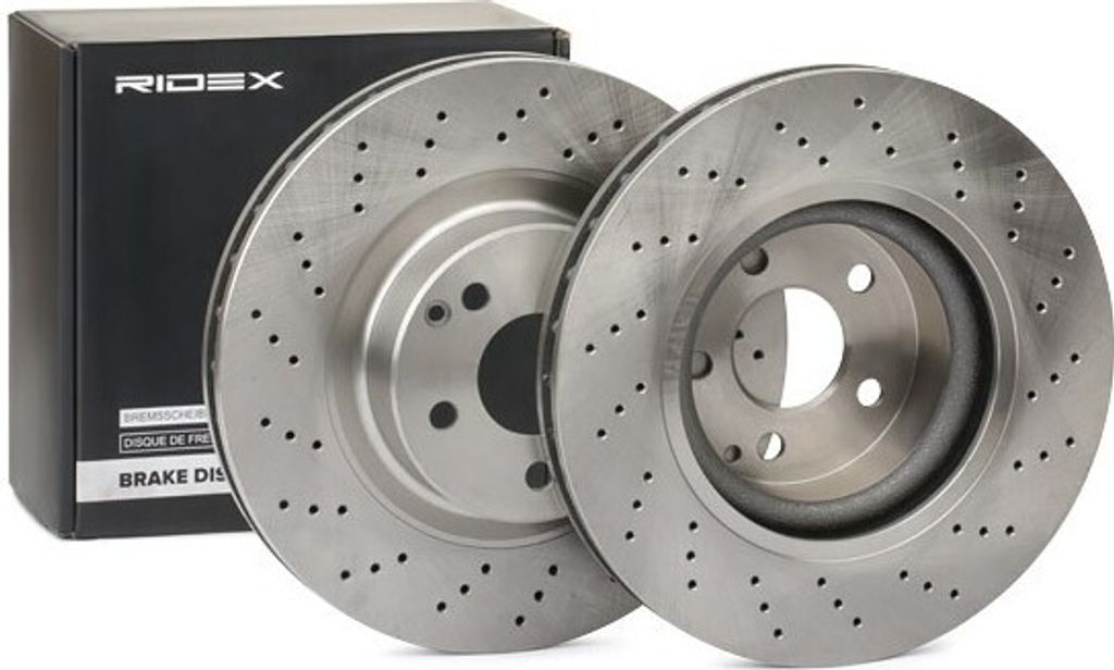 RIDEX 82B0332 - OE 220 421 08 12 Bremsscheibe für S-Klasse (W220), S-Klasse (C215)