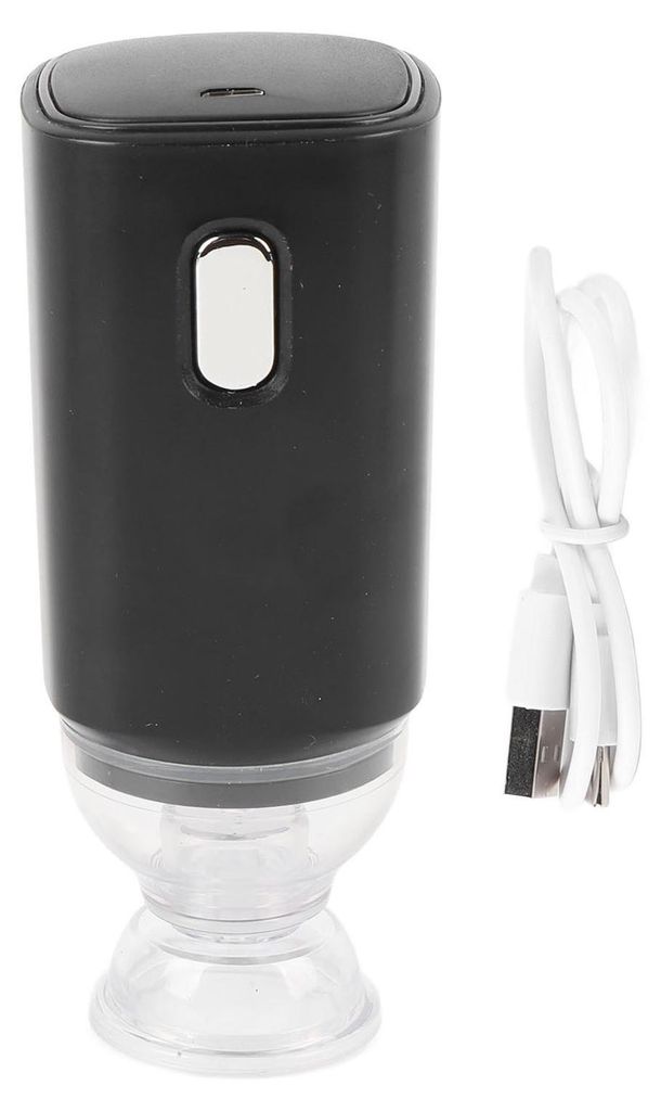 Vakuumbeutel-Pumpe Mini Handheld wiederaufladbar elektrisch versiegelt tragbar für 3D-Druck-Zubehör Lagerung Kompression Trocknung 5V Schwarz