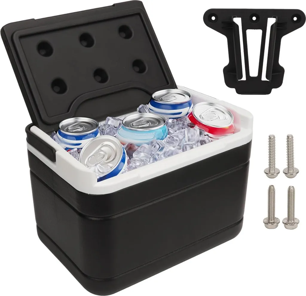 Seau à Glace pour Chariot de Golf EZGO - Kit Universel 6L avec Support