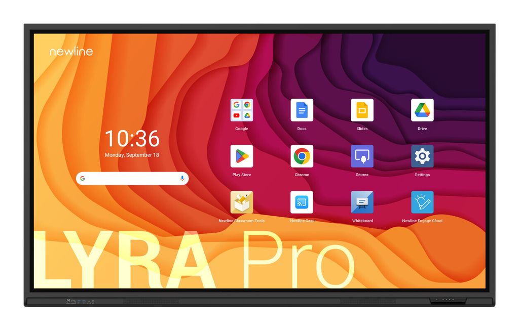 NewLine TT-9823QA - 98" 4K Multitouch Display Android 13 Lyra Pro