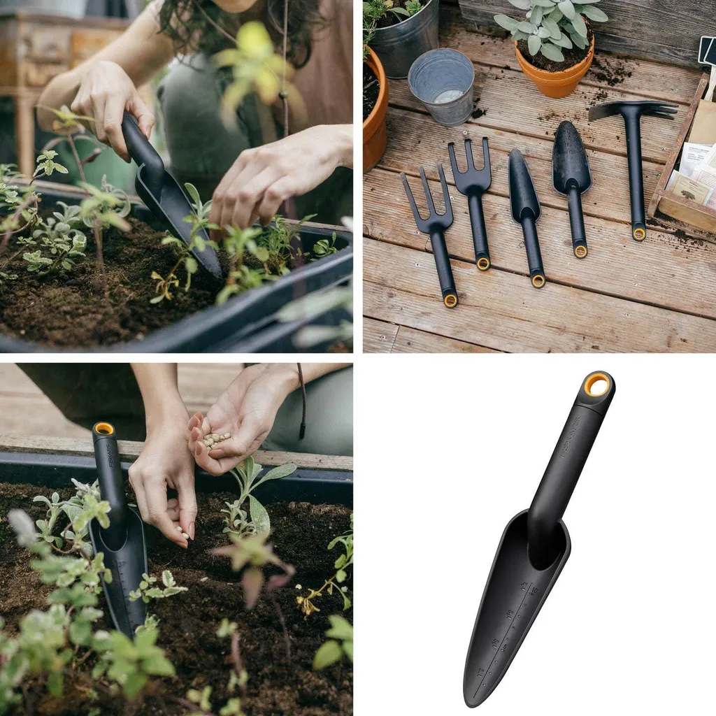 Transplantoir de jardin en acier et FiberComp 28 cm - Truelle robuste
