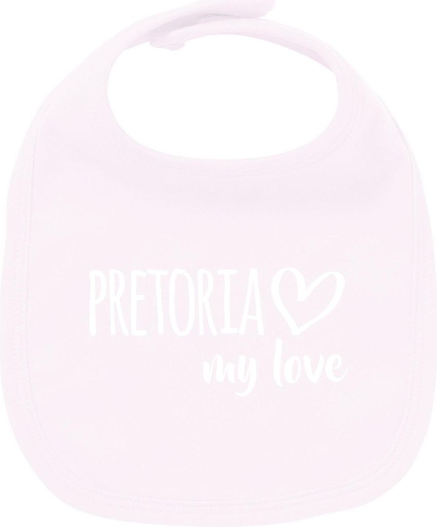 Huuraa Unisex Babylatz Pretoria my love Geschenk Babypink  Produktbild 