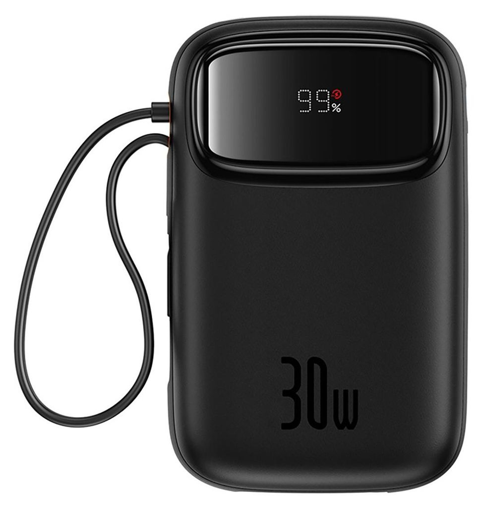 Powerbank Baseus Qpow 2 10000Mah 30W 2Xusb-C (nero) Immagine del prodotto 