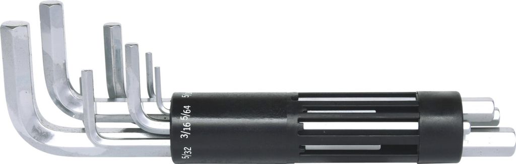 KS Tools 3 in 1 Innen6kant-Winkelstiftschlüssel-Satz,8-tlg Zoll, 151.2070