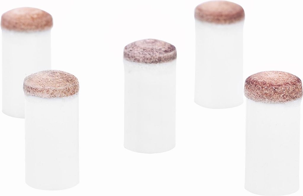 10pcs Billiards Snooker Pool Cue Pole Tipp Ersatzteile Teile Accessoire (13mm)