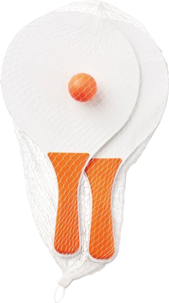 MidOcean - S - Tennis-Set "Mini Match", Strand - MDF MO618 (Einheitsgröße) (Orange)