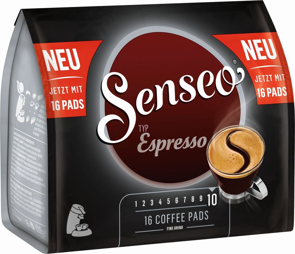 Senseo®  4051963 Espresso 16 Kaffeepads Obrázok produktu 