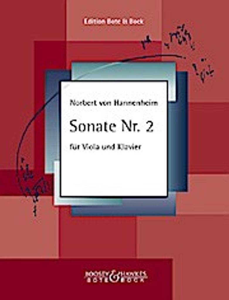Hannenheim, N: Sonate Nr. 2 für Viola und Klavier