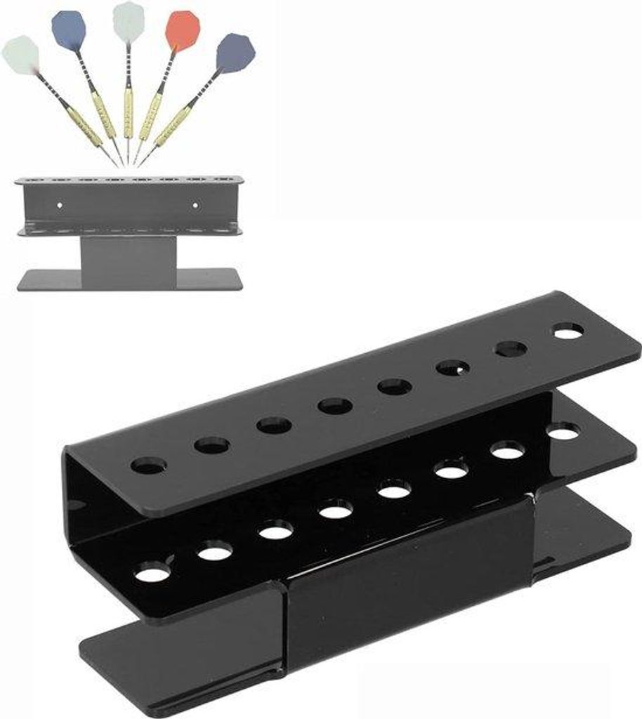 Dart-Display Halterung schwarz für Fitnessraum Training