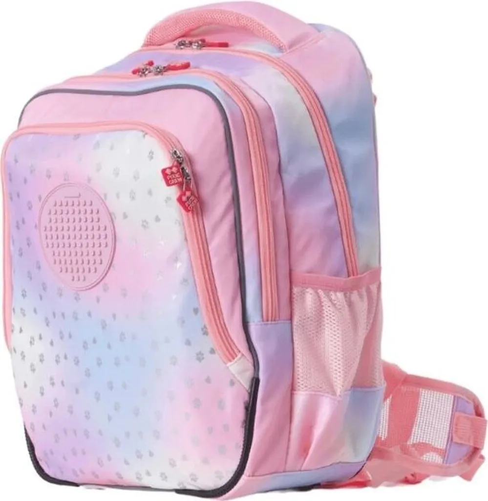 Sac à dos Pixie Crew ajustable et personnalisable 21L Pink Hearts Paws - 3