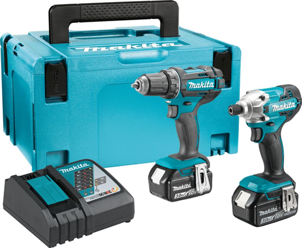 Makita Zestaw Combo 18V Dlx2339Jx1 (Ddf482+Dtd156) 2X5,0Ah Zdjęcie produktu 
