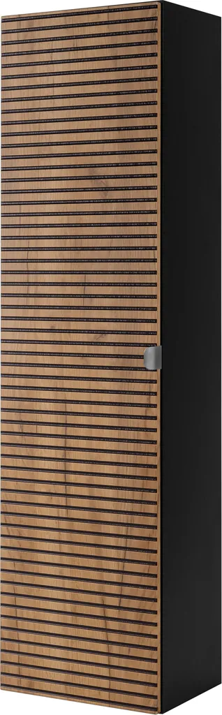 Colonne de salle de bain gain de place pour rangement de douche
