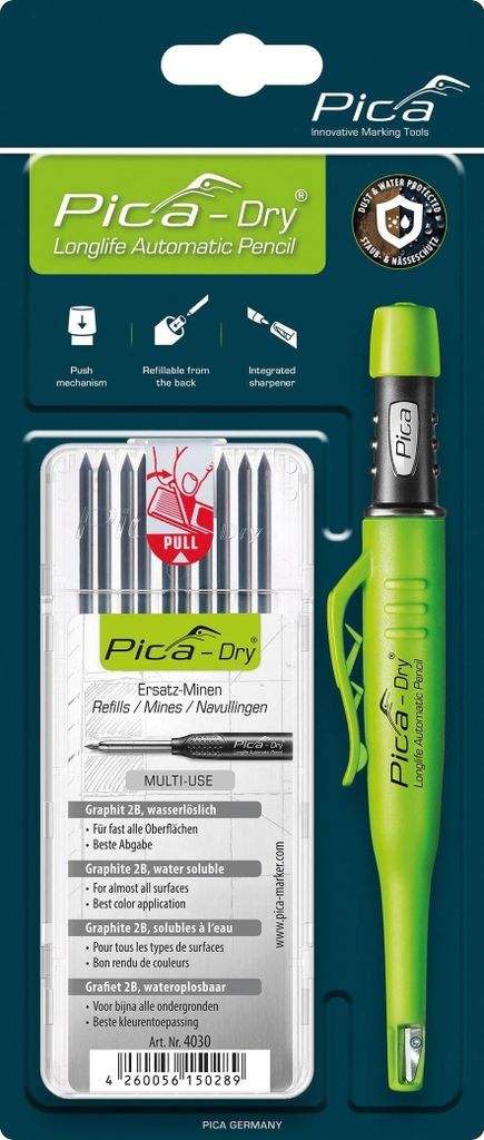 Pica DRY Bundle mit 1x Marker + 1x Minen-Set Nr. 4030