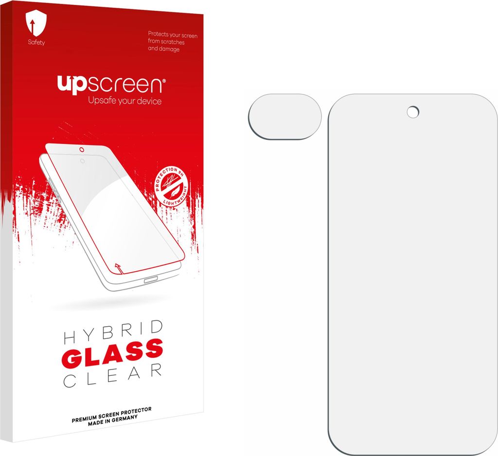 upscreen Schutzglas für Google Pixel 10a (Display+Kamera) Schutzfolie Panzer Folie Glas Display Schutz klar