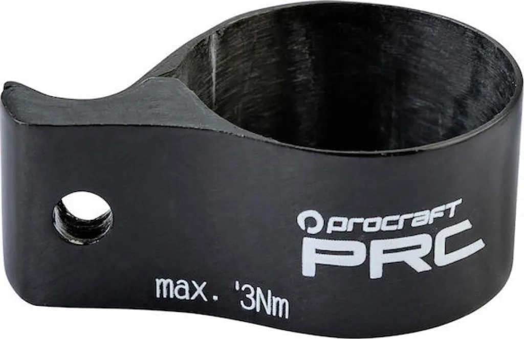 Fixation dérailleur carbone 31,8 mm Procraft : fin du poids superflu
