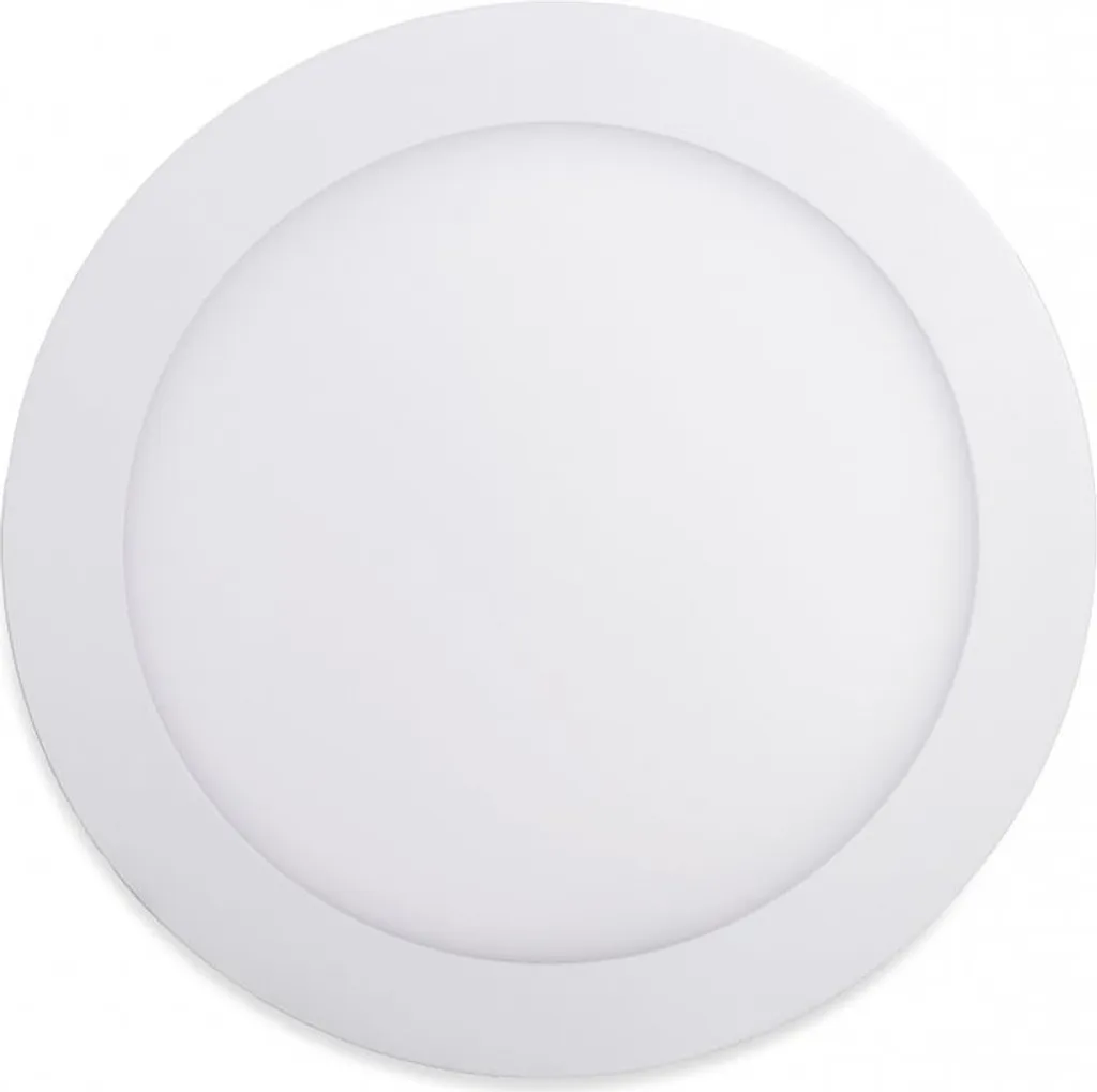 LED Solution White Pannello LED da incasso rotondo 300mm 24W Economy Colore luce: Bianco caldo 7867