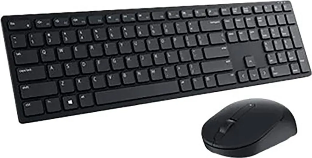 Pack clavier et souris sans fil Dell KM5221W Pro noir bureautique