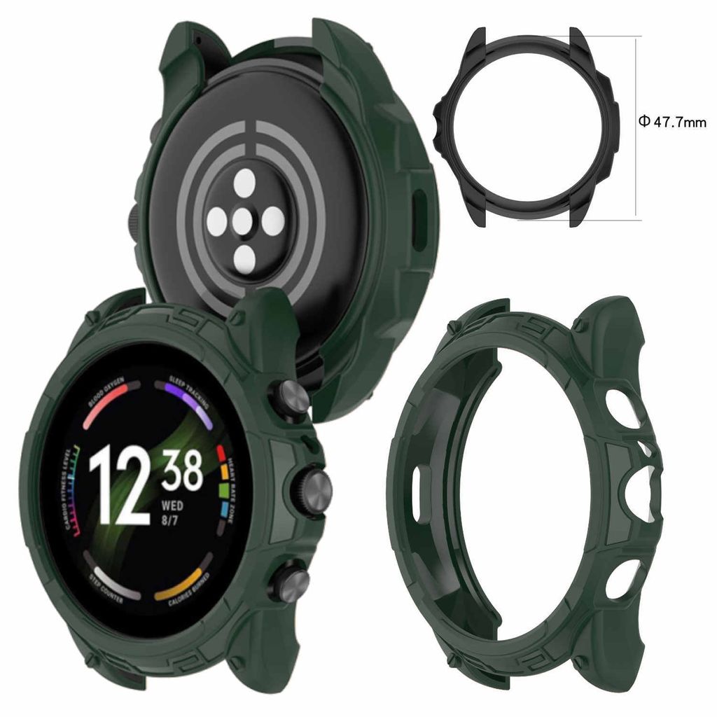 Für Fossil Gen 6 42mm Shockproof Silikon Design Uhr Gehäuse Schutz Case Hülle