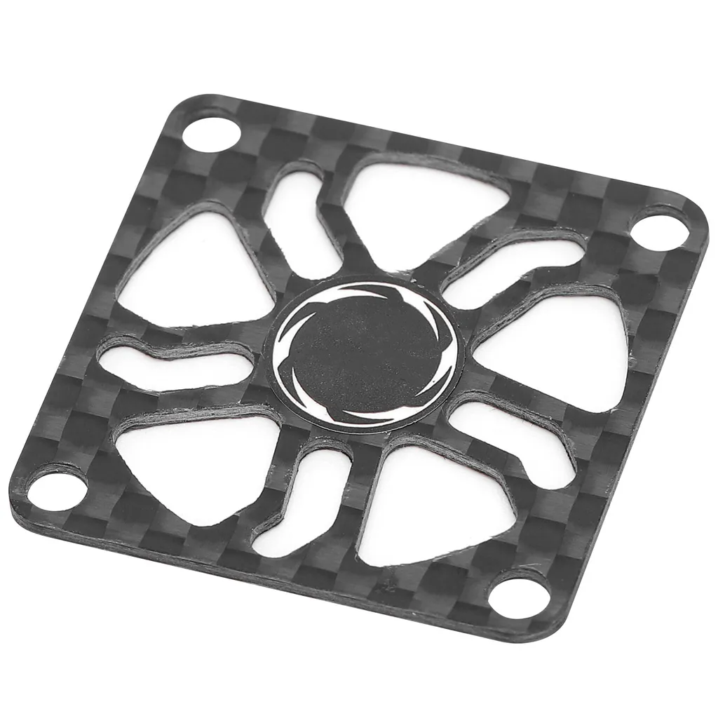 Copertura della ventola di raffreddamento, copertura della ventola di raffreddamento del motore elettrico, copertura della ventola di raffreddamento del motore ESC, copertura della ventola di raffreddamento RC, copertura della ventola di raffreddamento della fibra di carbonio, copertura della protezione della ventola di raffreddamento - 3