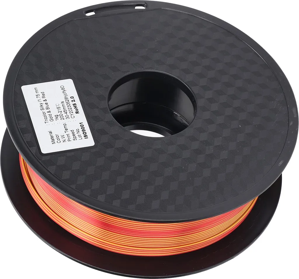 Filament PLA 1.75mm Or Bleu Rouge souple pour impression 3D de précision - 10