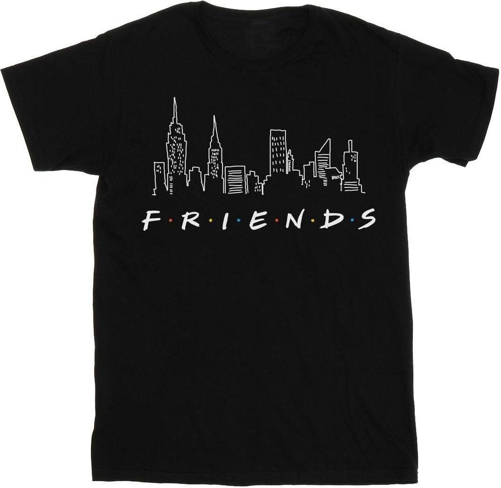 Friends - T-Shirt für Damen BI24093 (XXL) (Schwarz) Produktbild 