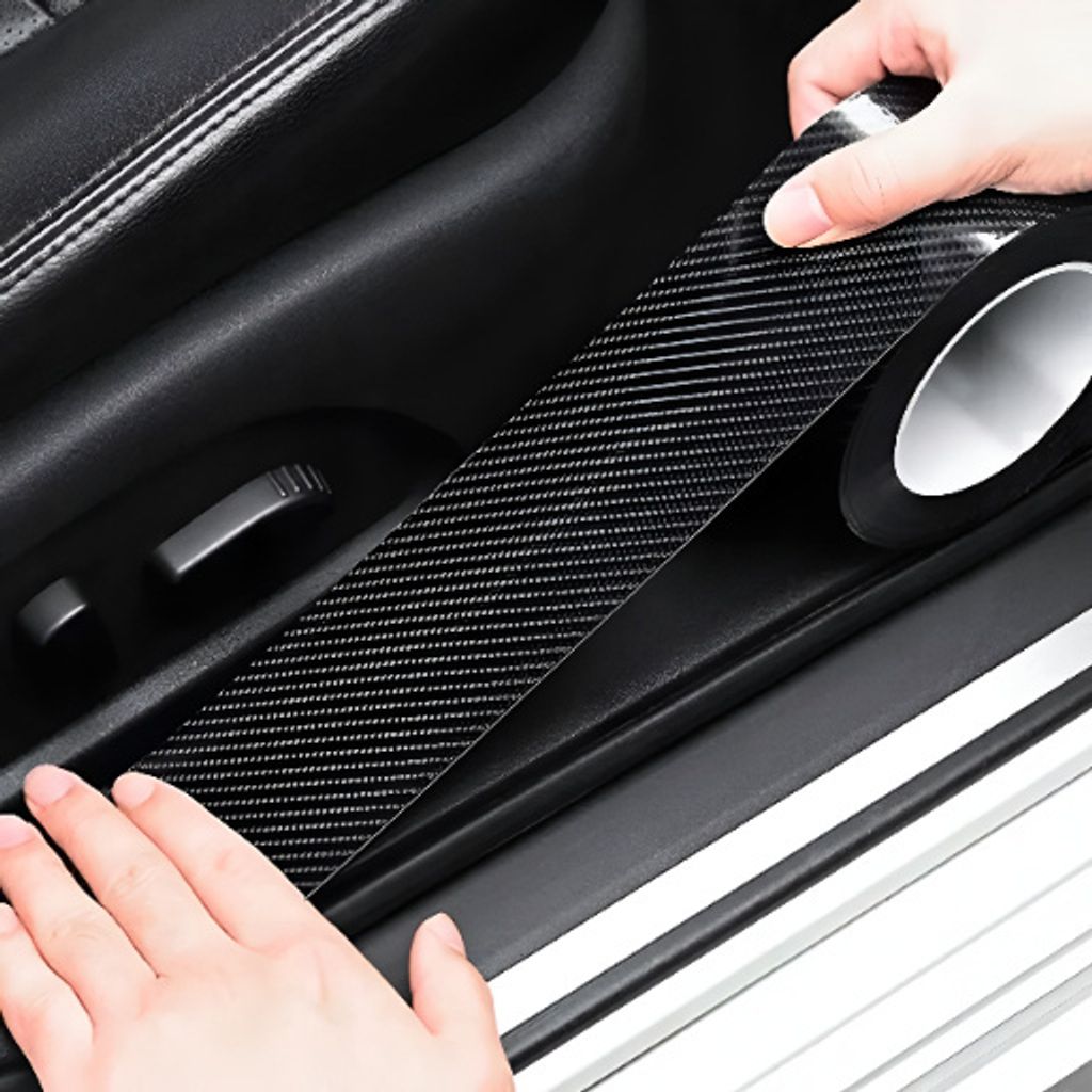 Auto Carbon Folie, Autofolie 10cm x 3m, Lackschutzfolie Produktbild 4