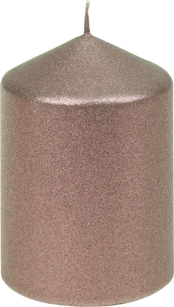 Weihnachtskerzen Stumpenkerze "Kiew" Platin 100/67 mm