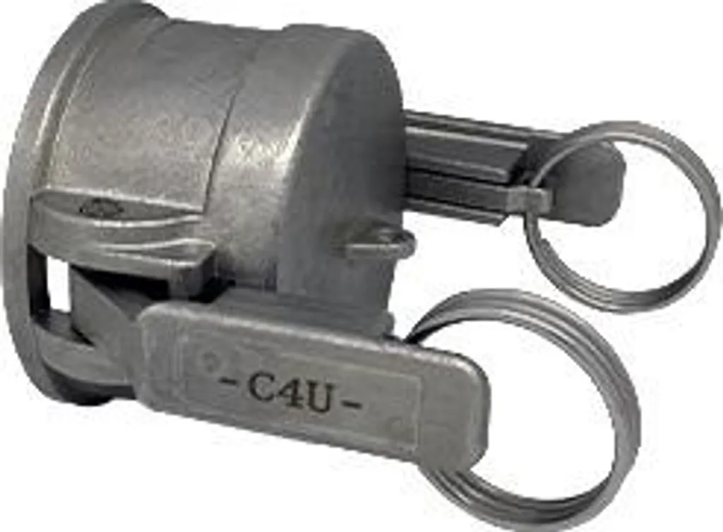 Safe-Lock Kamlok DC Acciaio Inox 1.4408 da 2 Pollici - Sicurezza Professionale