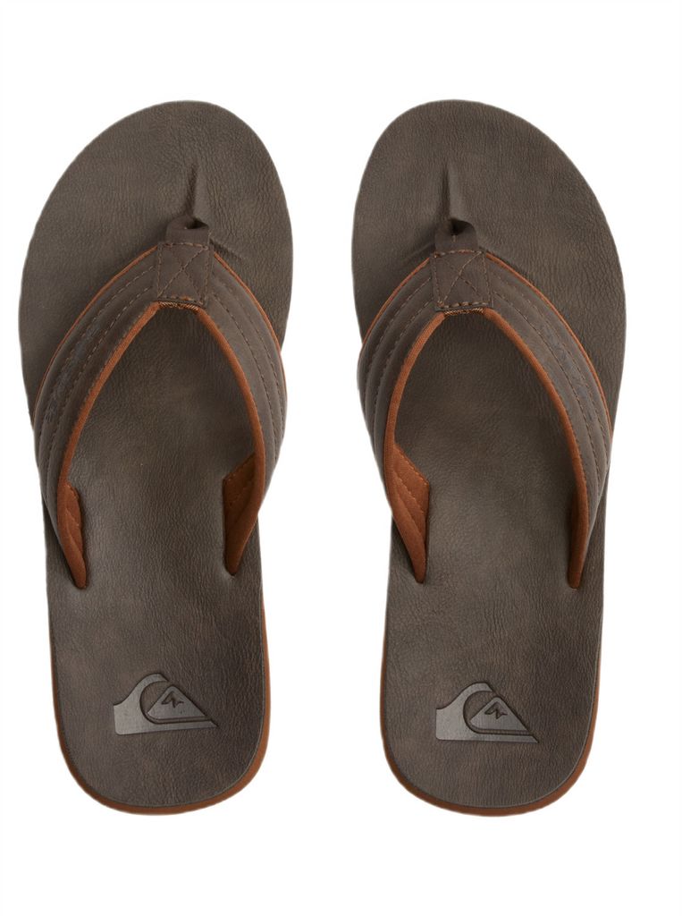 Herren Quiksilver Carver Nubuck Flip Flops 41 Produktbild 