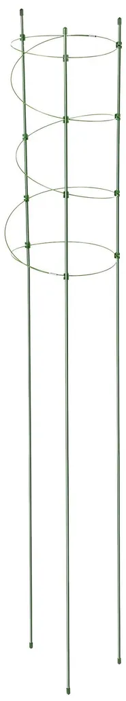 Tuteur spirale pour potager en métal vert 180 cm - Pack de 6 tuteurs bio