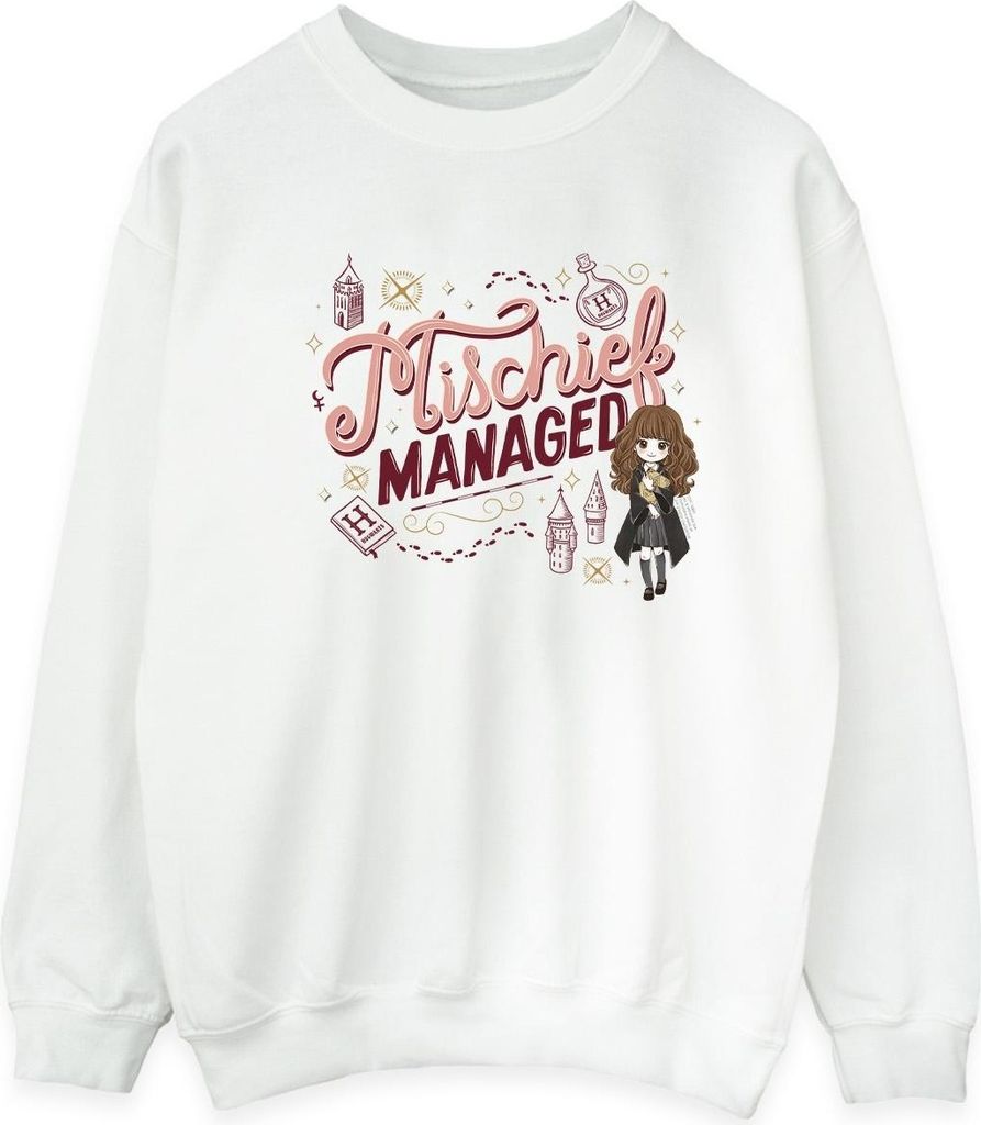 Harry Potter - "Mischief Managed" Sweatshirt für Herren BI28829 (XXL) (Weiß)
