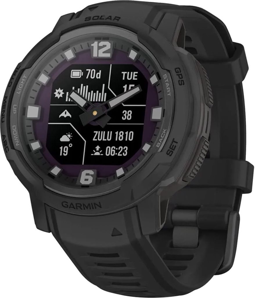 Garmin Instinct Crossover Solar, MIP, GPS, 65 g Zdjęcie produktu 