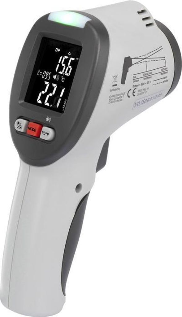 VOLTCRAFT IR-SCAN-350RH/2 Termometr na podczerwień Optyka Zdjęcie produktu 