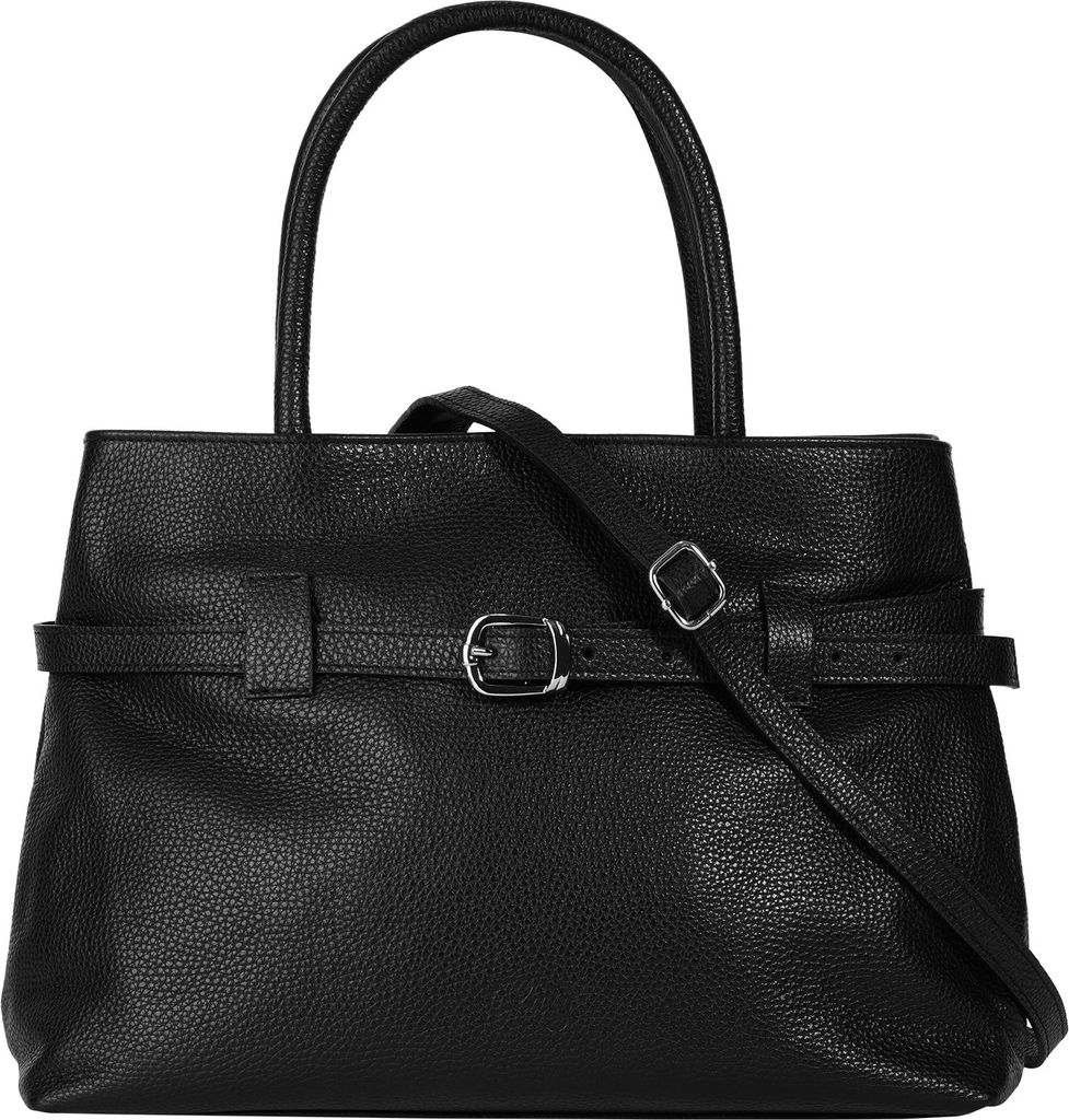 Cluty Handtasche Damen 101021 schwarz