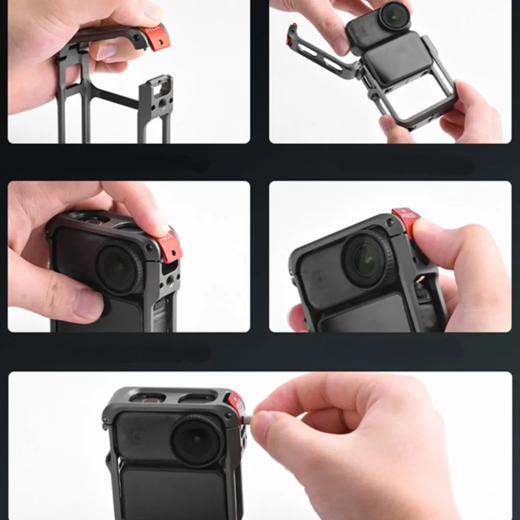 Protégez votre DJI Osmo Nano avec ce Cadre Métal à Libération Rapide