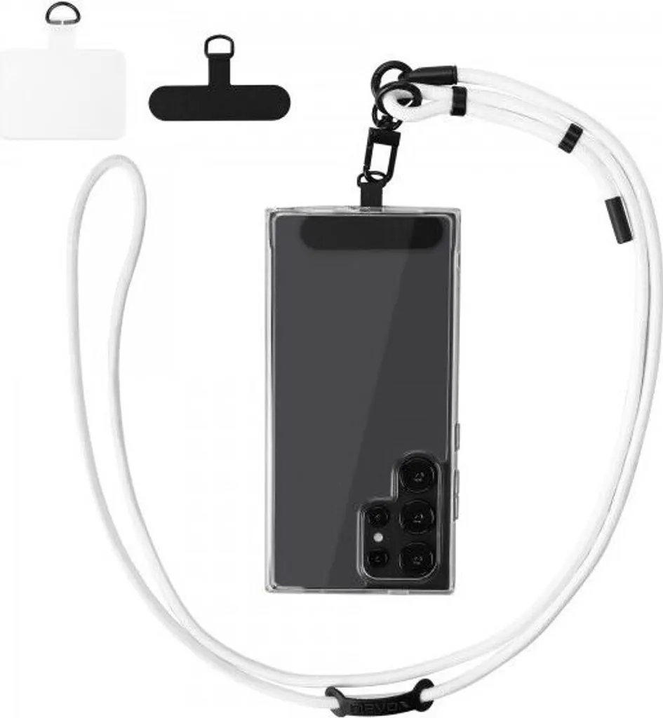 Évitez les Chutes de Téléphone avec le Nevox Handyband Universel Blanc