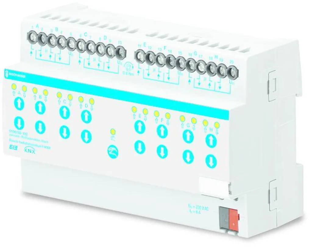 Actionneur aveugle 8 volets KNX : fini les boîtiers multiples en tableau