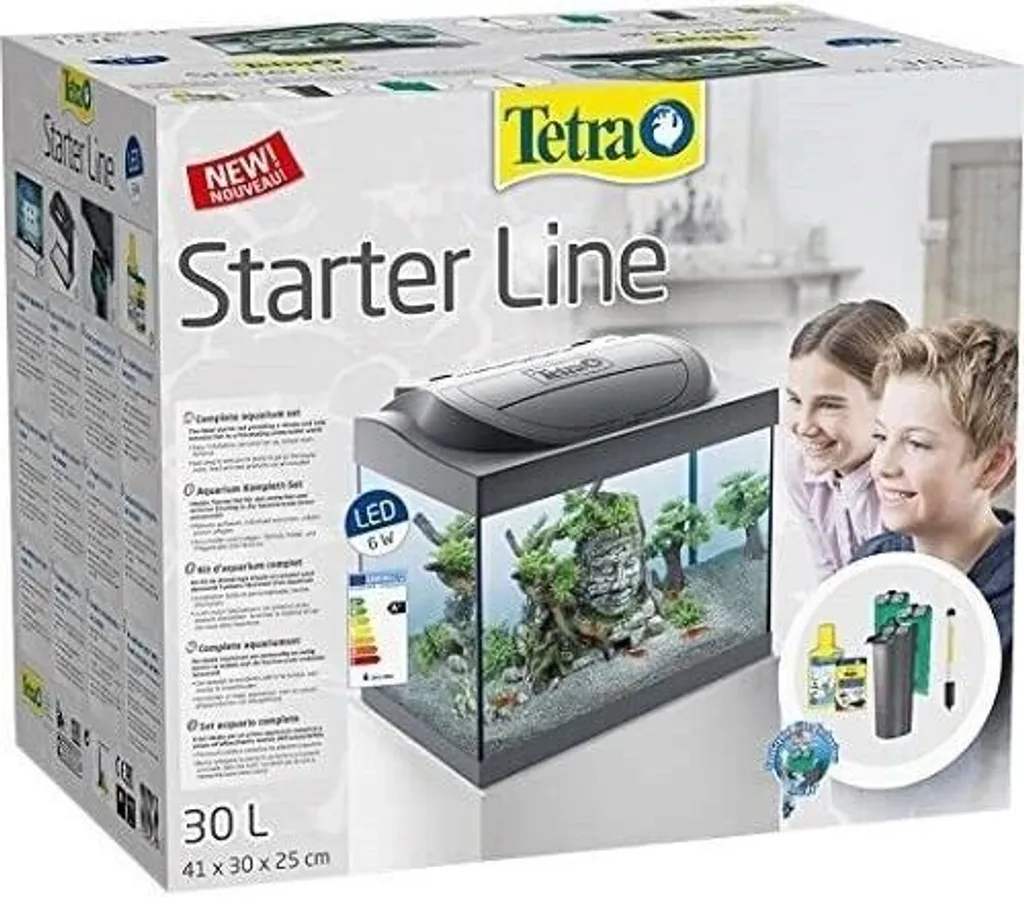 Acquario Design Tetra StarterLine 30 Litri LED - Arredo Casa Moderno