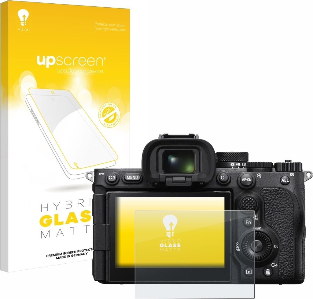 upscreen Entspiegelungs Schutzglas für Sony Alpha 7R V / a7R V Schutzfolie Panzer Folie Glas Display Schutz matt