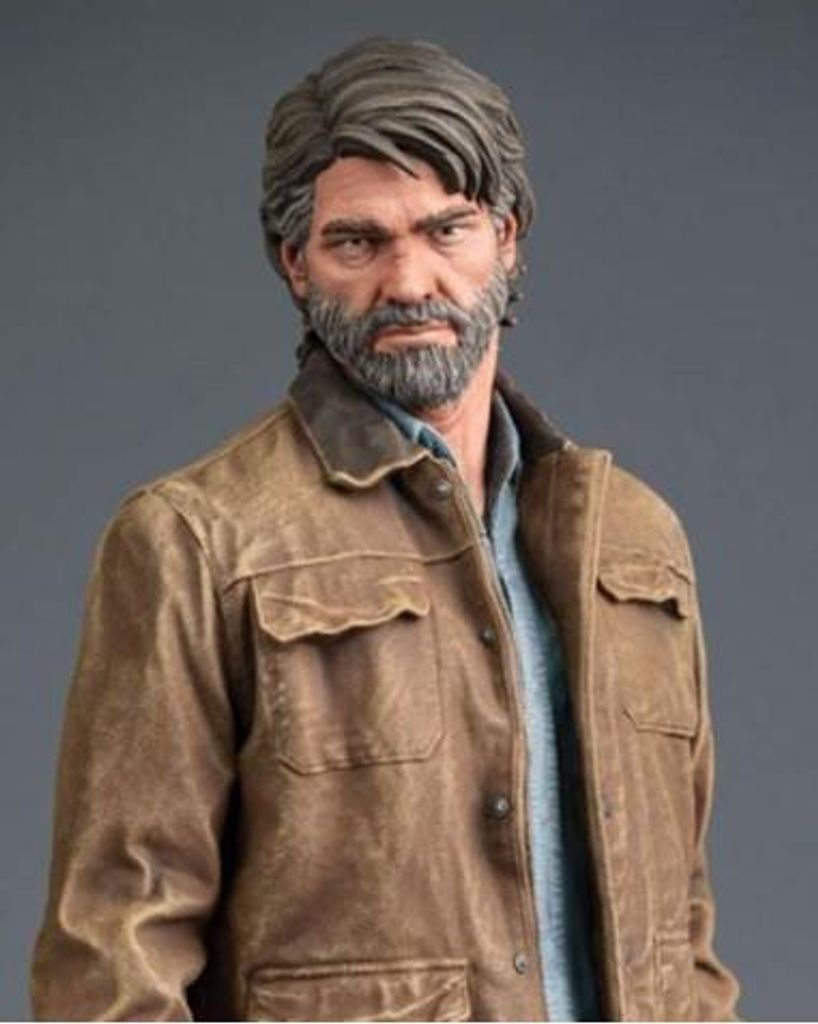 A statue of Joel from The Last of Us Part II.