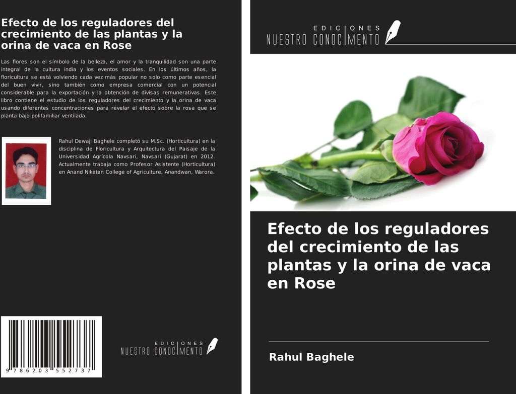 Efecto de los reguladores del crecimiento de las plantas y la orina de vaca en Rose